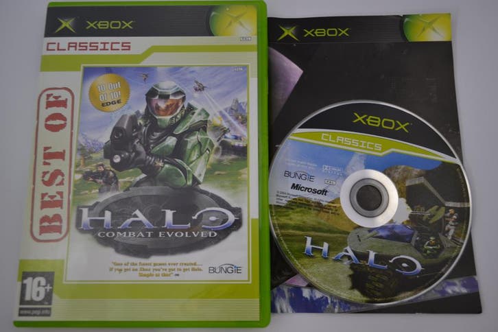 Halo Combat Evolved (XBOX), Spelcomputers en Games, Games | Xbox Original, 1 speler, Zo goed als nieuw, Verzenden