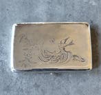 Sigarettendoos - .875 (84 Zolotniki) zilver - Russo