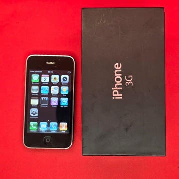 Apple (NO RESERVE PRICE) iPhone 3G Black 8GB - iPhone - In, Nieuw