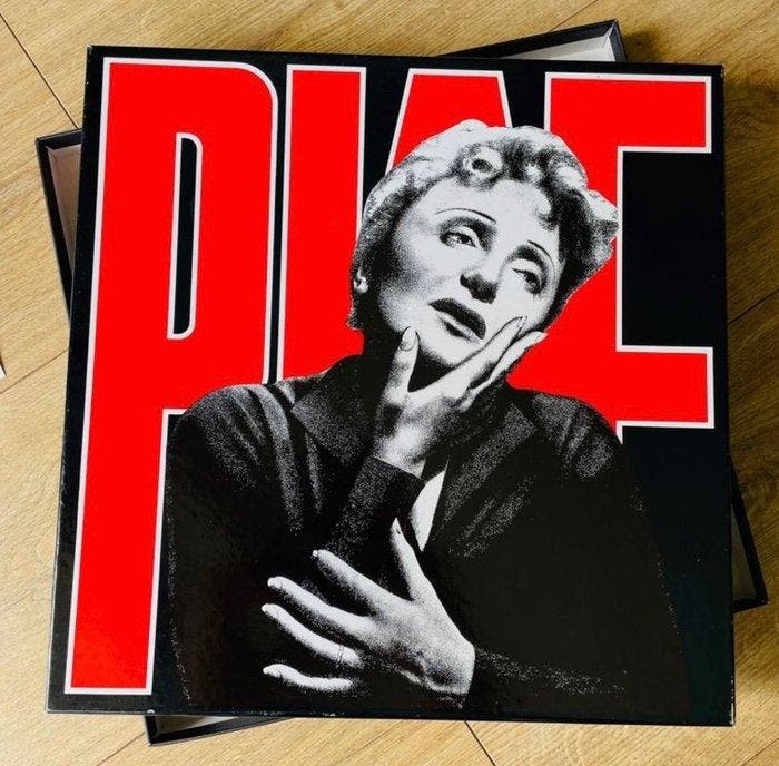 Edith Piaf - Piaf - 9 x LPs - Diverse titels - LP Box set -, Cd's en Dvd's, Vinyl Singles