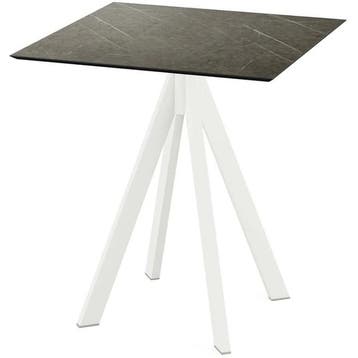 Inklapbare Tafel | INFINITY | HPL/RVS | Marmerlook Blad |, Verzenden, Nieuw in verpakking