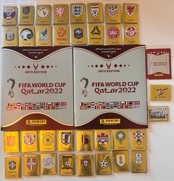 Panini WC Qatar 2022 Cristiano Ronaldo, Lionel Messi, Neymar, Nieuw