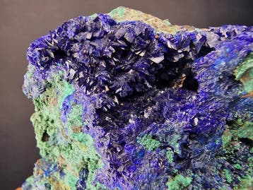 azuriet En malachiet, grote stukken - Hoogte: 130 mm -