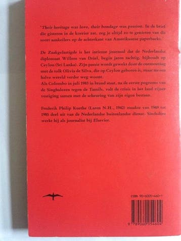 De zaakgelastigde, Boeken, Ophalen of Verzenden, Nieuw