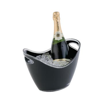 Champagne bowl zwart klein, Ophalen of Verzenden
