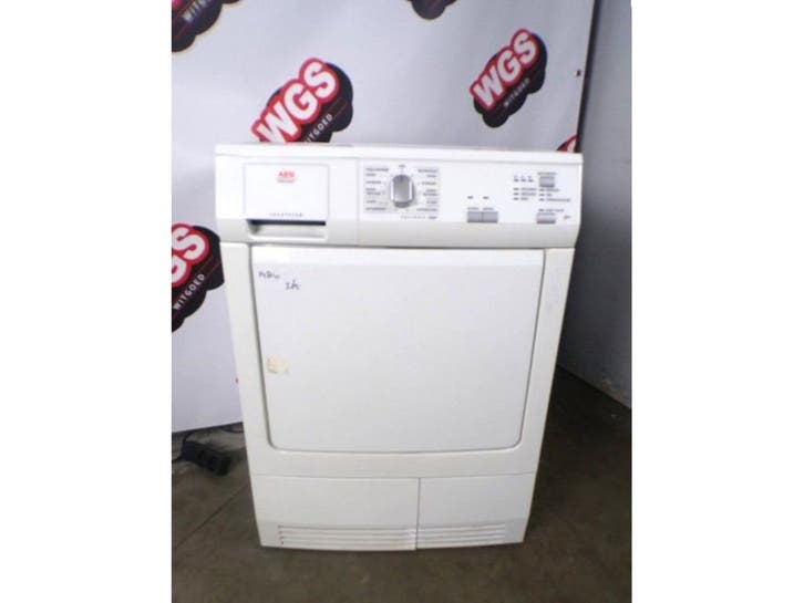 AEG 55849 - Condensdroger - 2ehands - Duits menu, Witgoed en Apparatuur, Wasdrogers, Zo goed als nieuw, Verzenden