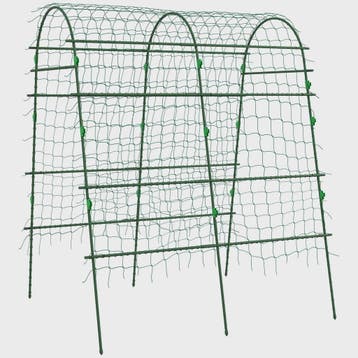 Stevig Klimplantenrek met Netting - Verstelbaar Tuinframe vo, Tuin en Terras, Verzenden
