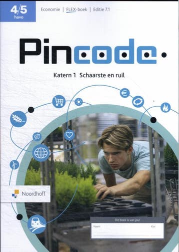 Pincode 45 havo katern 1 Schaarste en ruil Fle 9789001056629, Boeken, Verzenden, Zo goed als nieuw