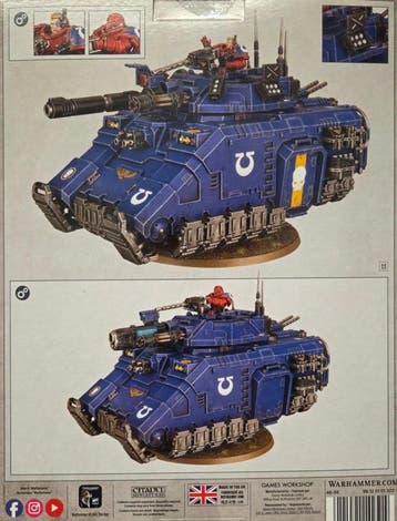 Warhammer 40.000 Space Marines Primaris Repulsor Executioner, Hobby en Vrije tijd, Wargaming, Ophalen of Verzenden, Nieuw