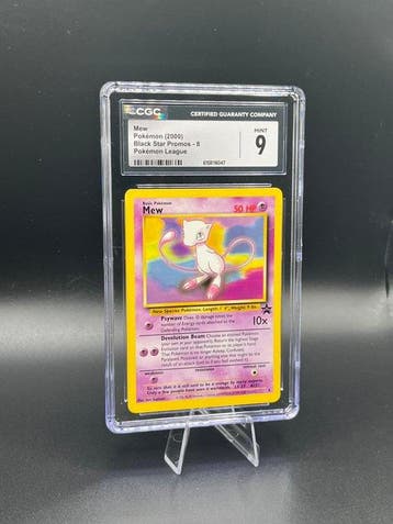 Pokémon - 1 Graded card - Mew 8 Black Star Promo - CGC 9, Nieuw