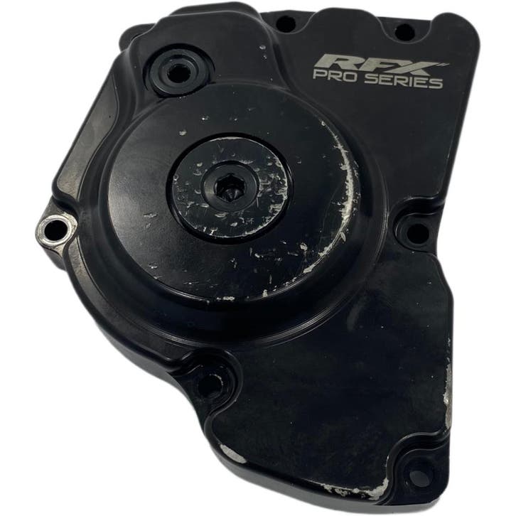 Gebruikt: RFX Hard Geanodiseerd Ontstekingsdeksel Suzuki RMZ, Motoren, Onderdelen | Overige, Ophalen of Verzenden