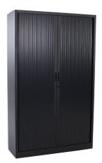 Roldeurkast hoog model zwart STOR 120x43x198, Ophalen of Verzenden, Nieuw