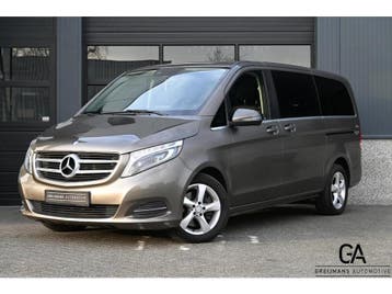 Zakelijke lease - Mercedes-Benz V-Klasse 250d Lang DC, Automaat, Euro 6, Bruin, Leder