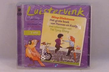 Luistervink Miep Diekman - Het grote boek van Hannes en Kaat, Ophalen of Verzenden, Zo goed als nieuw