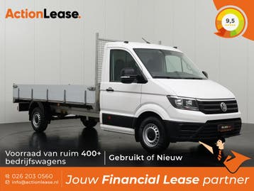 Volkswagen Crafter Open laadbak L5 H1 2019 Diesel, Auto's, Wit, Nieuw, Dealer onderhouden, Te koop