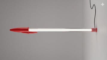 Lamp - UNIQUE Pen LED-lamp – Conceptueel Ontwerp Licht -