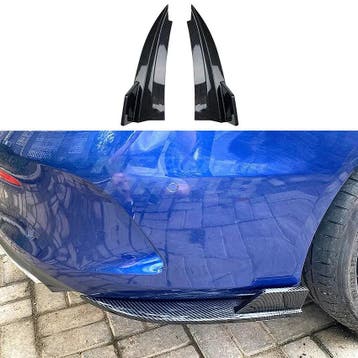 Rear Side Splitters Voor Mercedes C Class C205 AMG Line &, Ophalen of Verzenden, Nieuw