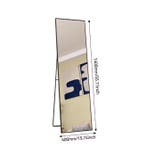 Rechthoekige Volledige Lengte Spiegel met Aluminium Frame, Verzenden, Nieuw