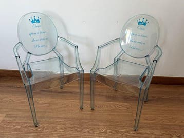 Kartell - Philippe Starck - Stoel (2) - Lou Lou Ghost