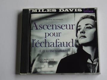 Miles Davis - Ascenseur pour lechafaud, Ophalen of Verzenden, Zo goed als nieuw