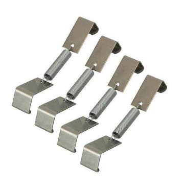 Kentekenplaathouder Rvs Set -  Kentekenplaatklem - Kentekenh, Ophalen of Verzenden, Nieuw, Universele onderdelen