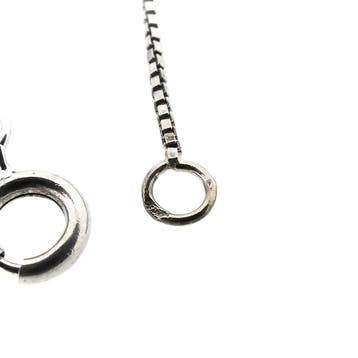 Witgouden Venetiaanse schakelketting, Ophalen of Verzenden, Gebruikt, Goud, Goud