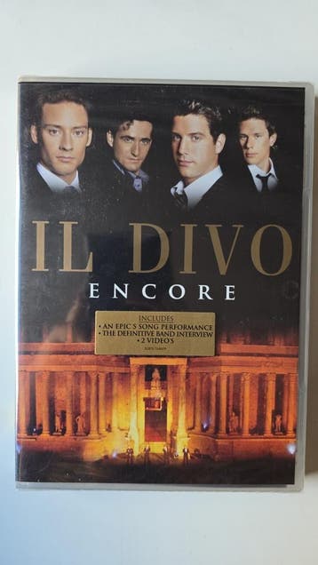 IL DIVO ENCORE (IN SEAL) (DVD), Cd's en Dvd's, Verzenden, Gebruikt
