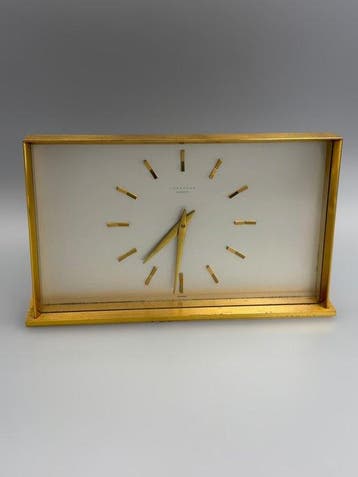 Klok - Junghans Meister – German Mid-Century Modern Brass, Antiek en Kunst