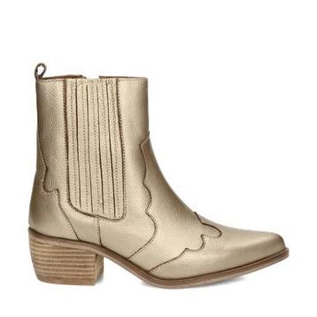Nelson rits- & gesloten boots voor dames in het Goud, Kleding | Dames, Schoenen, Overige kleuren, Verzenden, Lage of Enkellaarzen