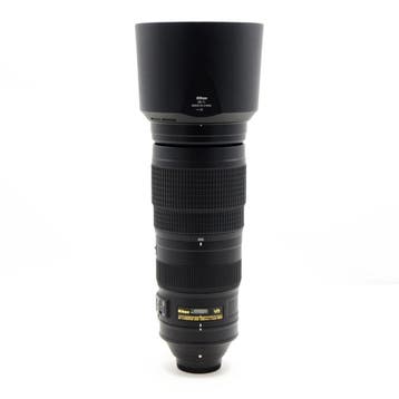 Nikon 200-500mm F5.6E ED VR AF-S Nikkor F-Mount (Occasion), Nikon, Zo goed als nieuw, Nikon F-mount, Lensdoppen
