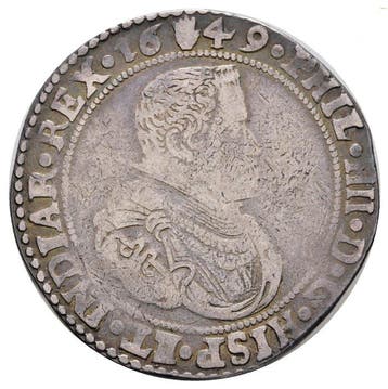 Spaans Nederland, Brabant, Antwerpen Dukaton 1649 (Antwerp)