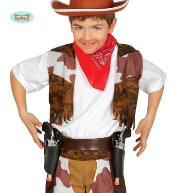 Dubbel Holster met Pistolen, Verzenden, Nieuw, Feestartikel