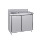 GGM Gastro | Spoelkast ECO - RVS - 1000x700mm - met 1 |, Verzenden, Nieuw in verpakking, RVS Meubilair