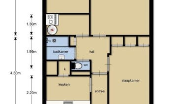 Te Huur 3 Kamer Appartement Langswater In Amsterdam, Huizen en Kamers, Direct bij eigenaar, Appartement, Amsterdam, Amsterdam