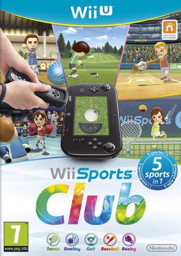 Wii U Wii Sports Club, Verzenden, Zo goed als nieuw