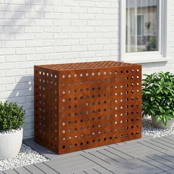 vidaXL Airconditioner hoes Roestkleurig 110 x 50 x 80 cm, Verzenden, Nieuw