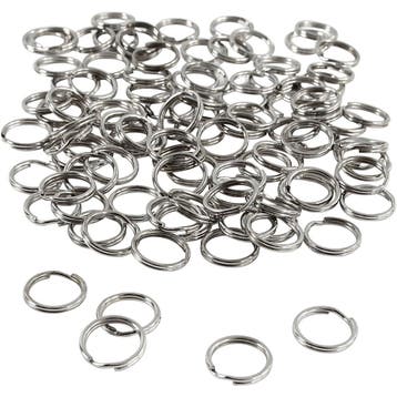 Sleutelhangers, d 12 mm, 100 stuk/ 1 doos, Nieuw
