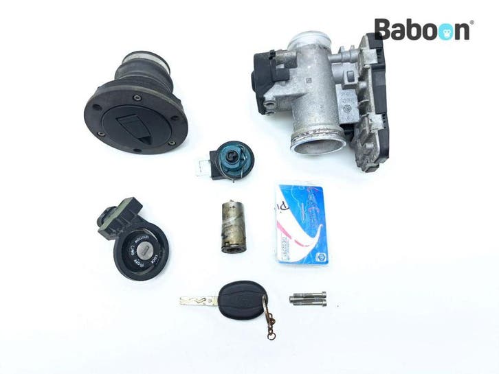 Contactslot Set met Immobiliser Piaggio | Vespa Beverly 350, Motoren, Onderdelen | Overige, Gebruikt, Verzenden