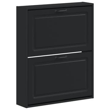 vidaXL Wandgemonteerde Schoenkast UTRECHT 71 x 17 x 86 cm, Verzenden, Nieuw