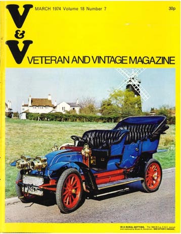 1974 VETERAN AND VINTAGE MAGAZINE 7 ENGELS, Nieuw, Author