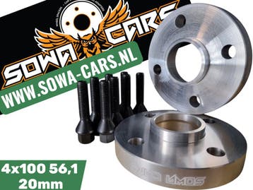 Spoorverbreders Spacers Mini One Clubman Cooper 4x100 56,1, Verzenden