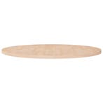 vidaXL Tafelblad rond Ø90x2,5 cm onbehandeld massief, Huis en Inrichting, Tafels | Eettafels, Verzenden, Nieuw
