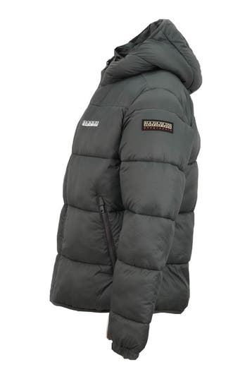 Napapijri Jas in maat L Zwart, Kleding | Heren, Jassen | Winter, Verzenden, Zo goed als nieuw, Zwart, Napapijri