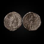 Oud-Romeins, Keizerrijk Zilver Munt Postumus Het Tijdperk, Antiek en Kunst