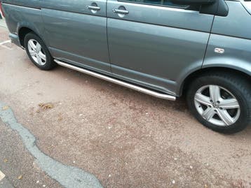 T5 Bullbar Pushbar sidesteps sidebars Dakrails T4 T6, Ophalen of Verzenden, Nieuw