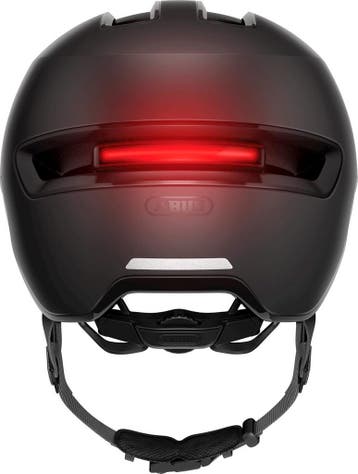 Fietshelm ABUS HUD-Y velvet black L - 57-61 cm - zwart -, Fietsen en Brommers, Ophalen of Verzenden, Zo goed als nieuw, Abus