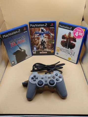 Sony - Playstation 2 - Dual Analog Controller PS1, Spelcomputers en Games, Nieuw