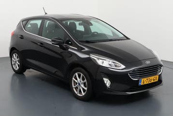 Private Lease - Ford Fiesta - 1.0 EcoBoost 95pk Titanium 5d, Gebruikt, Met garantie (alle), Handgeschakeld, Fiësta