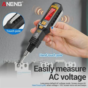 ANENG B20 Spanningsmeter & Schroevendraaier Pen - Dubbelzijd, Verzenden, Nieuw