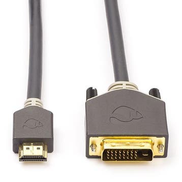 HDMI naar DVI kabel | Nedis | 2 meter, Verzenden, Nieuw